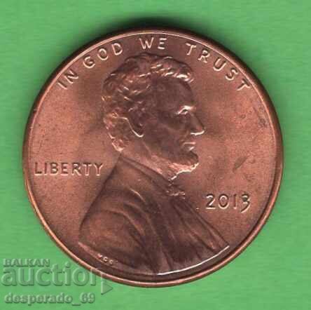 (¯`'•.¸ 1 cent 2013 SUA ¸.•'´¯)