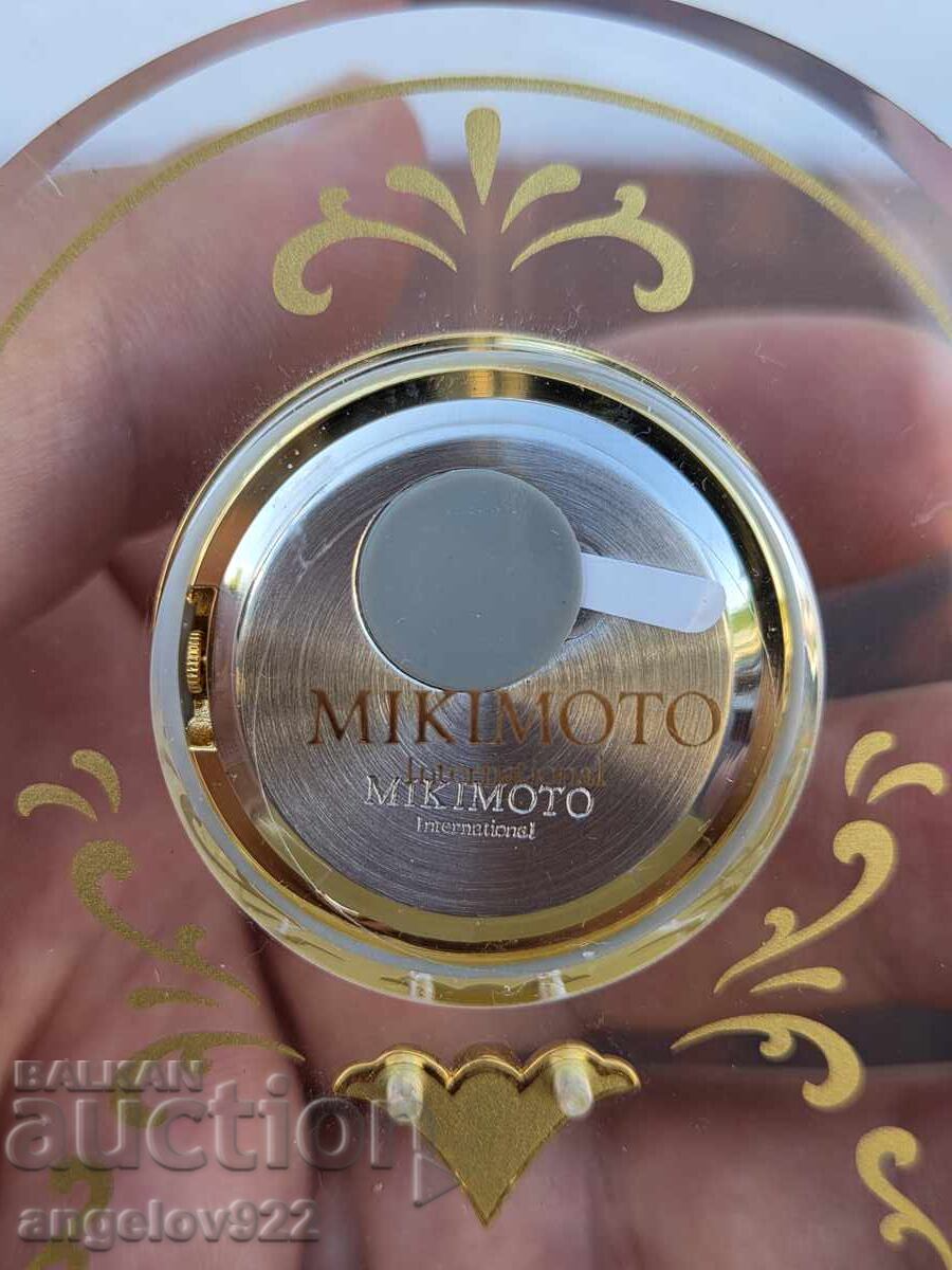 Όμορφο γυάλινο επιτραπέζιο ρολόι MIKIMOTO ΣΕ ΛΕΙΤΟΥΡΓΙΑ - 6 Όμορφο γυάλινο επιτραπέζιο ρολόι MIKIMOTO ΣΕ ΛΕΙΤΟΥΡΓΙΑ - 6