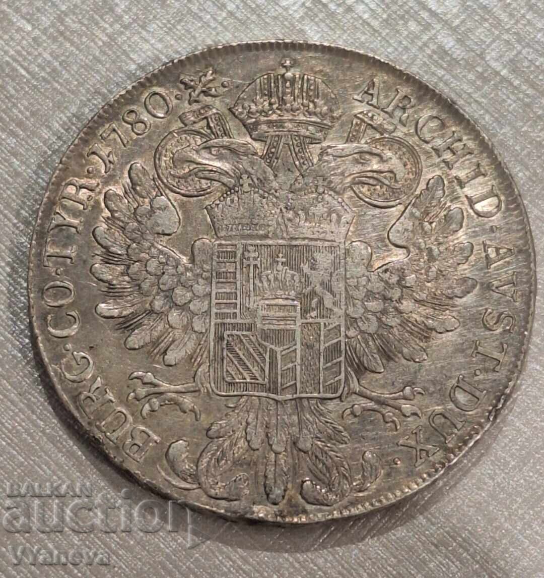 Delivery of Old coin Thaler 1780 Delivery of Old coin Thaler 1780