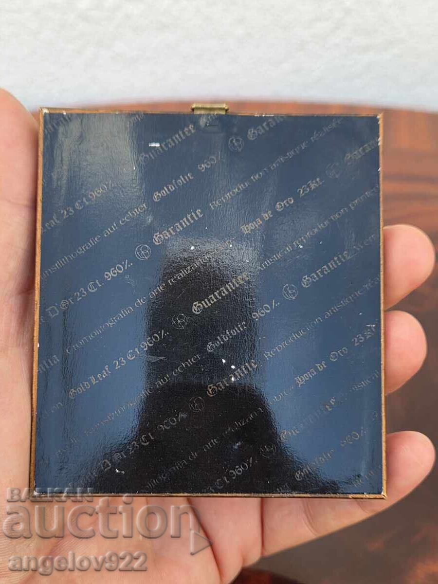 Livrarea Tablou realizat din foiță de aur de 23 de carate!!!