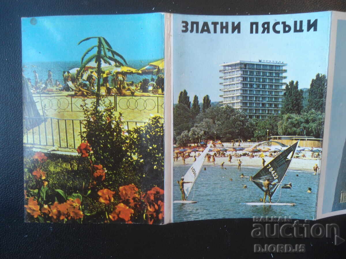 GOLDEN SANDS, Old postcards, brochure - 6