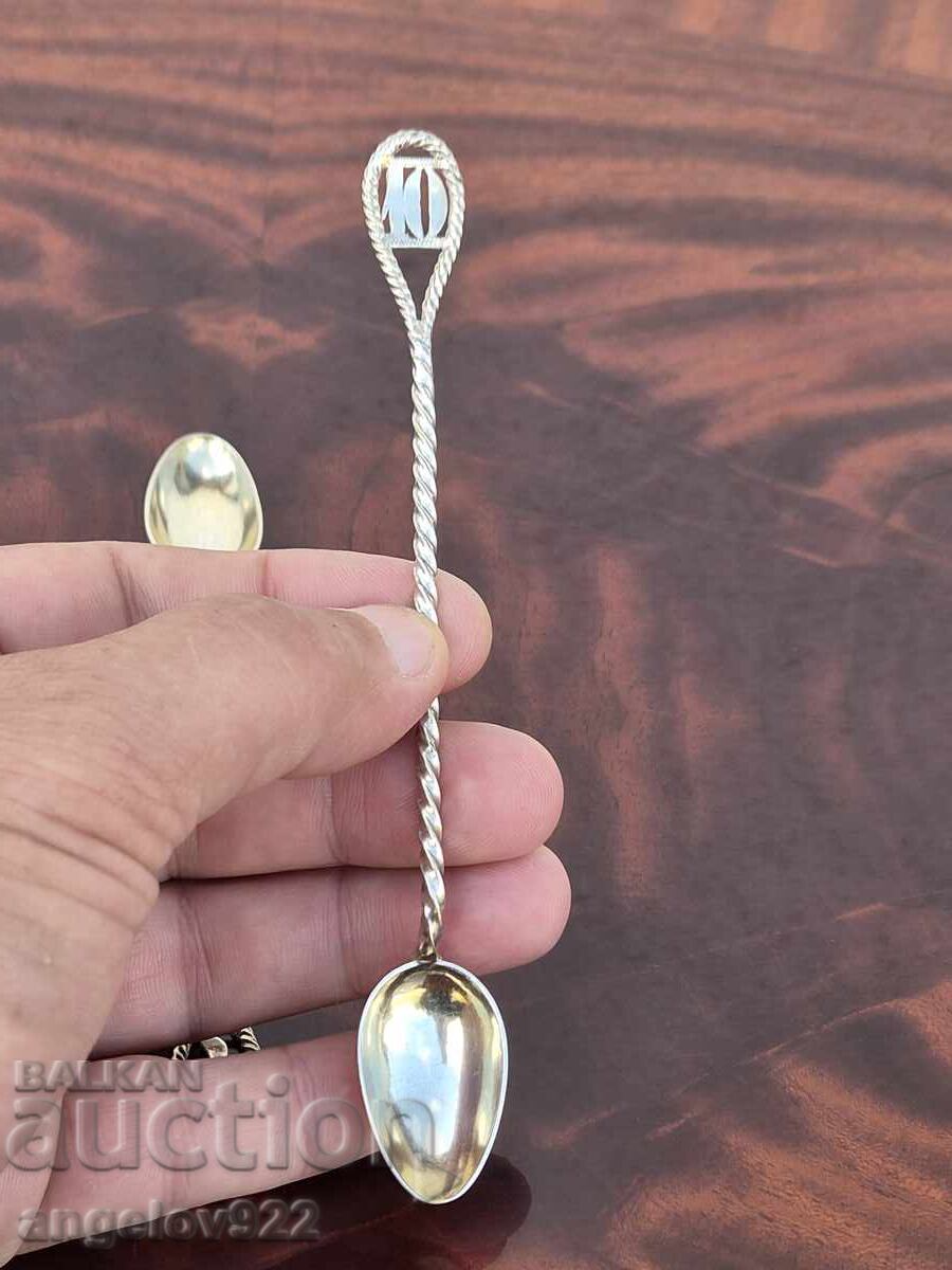 Vintage cocktail spoons NS with price € 0.01 | 0.02 BGN Vintage cocktail spoons NS with price € 0.01 | 0.02 BGN