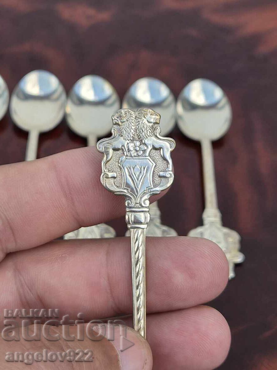 Auction Vintage coffee spoons EXTRA PRIMA NS Auction Vintage coffee spoons EXTRA PRIMA NS