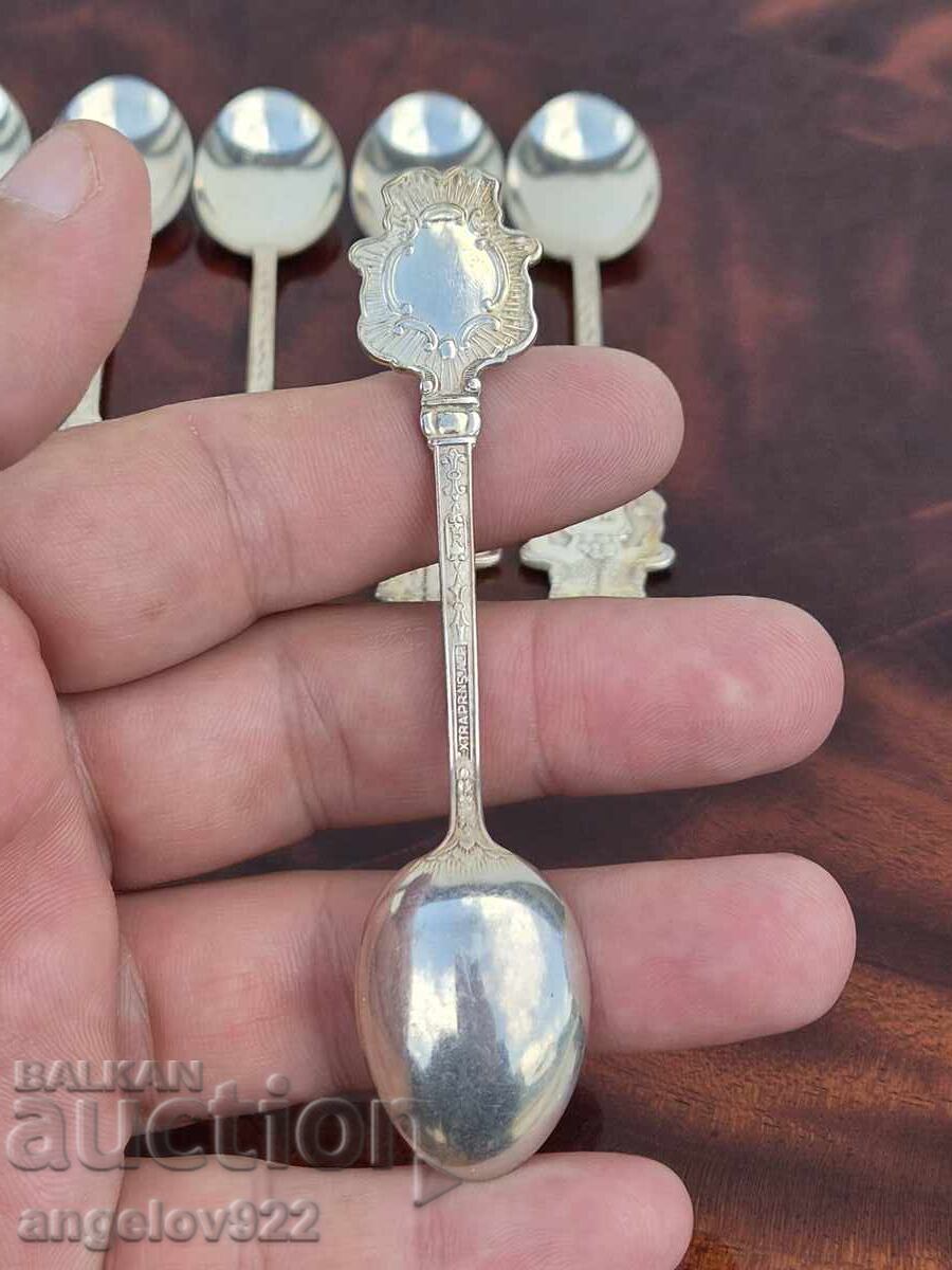 Vintage coffee spoons EXTRA PRIMA NS - 5 Vintage coffee spoons EXTRA PRIMA NS - 5