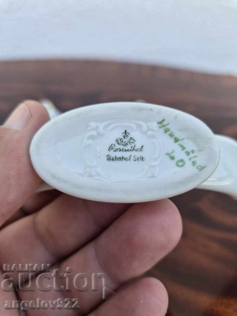 Delivery of Vintage German porcelain coasters ROSENTHAL Delivery of Vintage German porcelain coasters ROSENTHAL