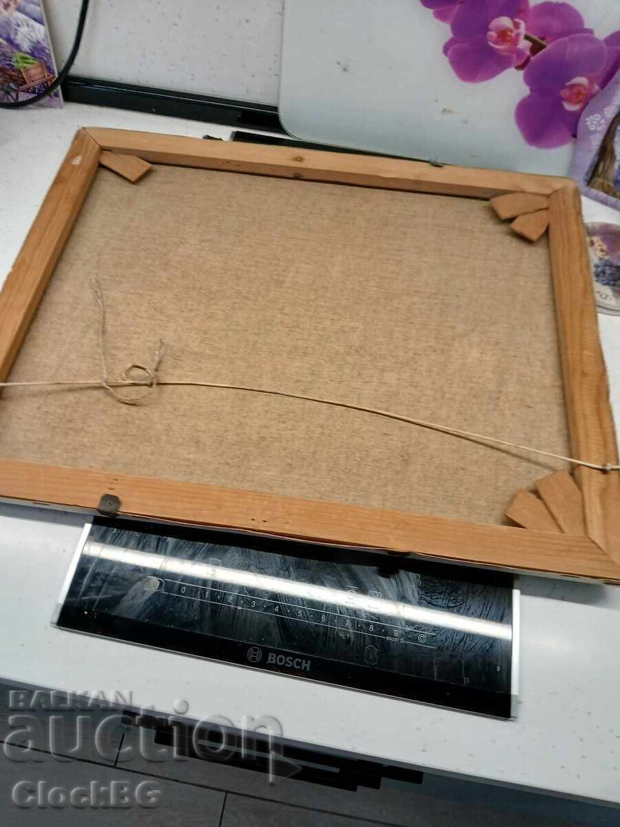Licitație Pictură în ulei originală „Fermă olandeză” de I. de Bruin