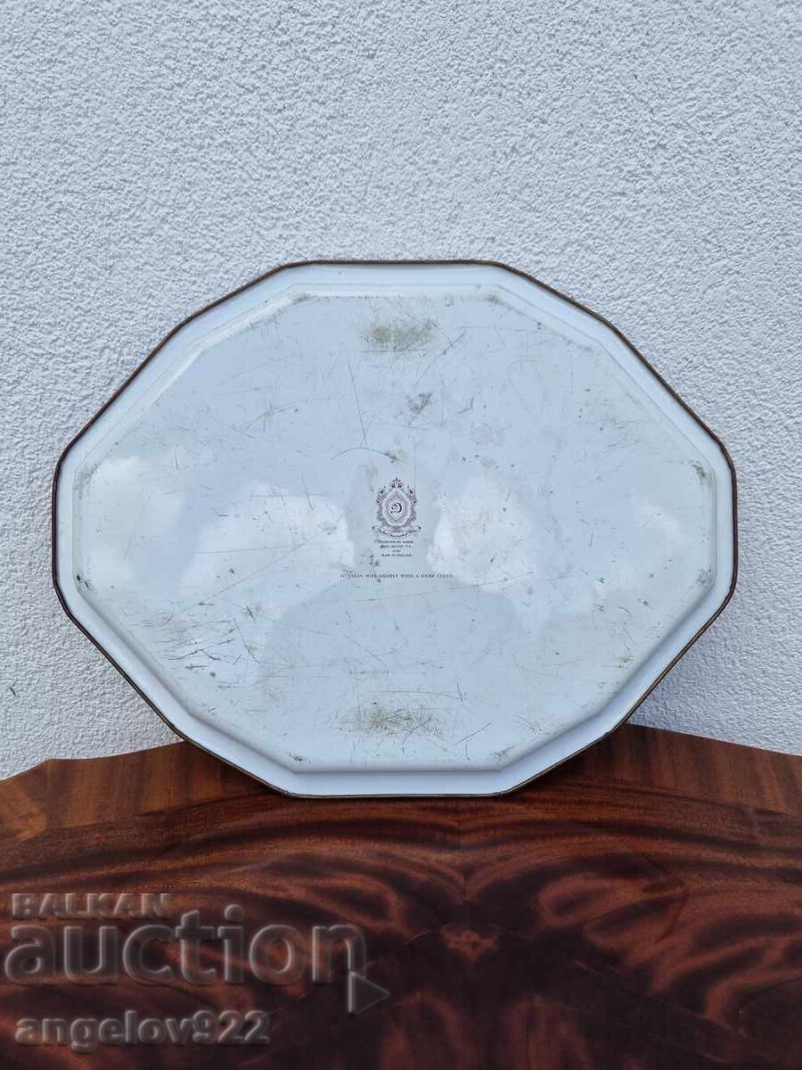 Tavă metalică englezească vintage!!! - 5