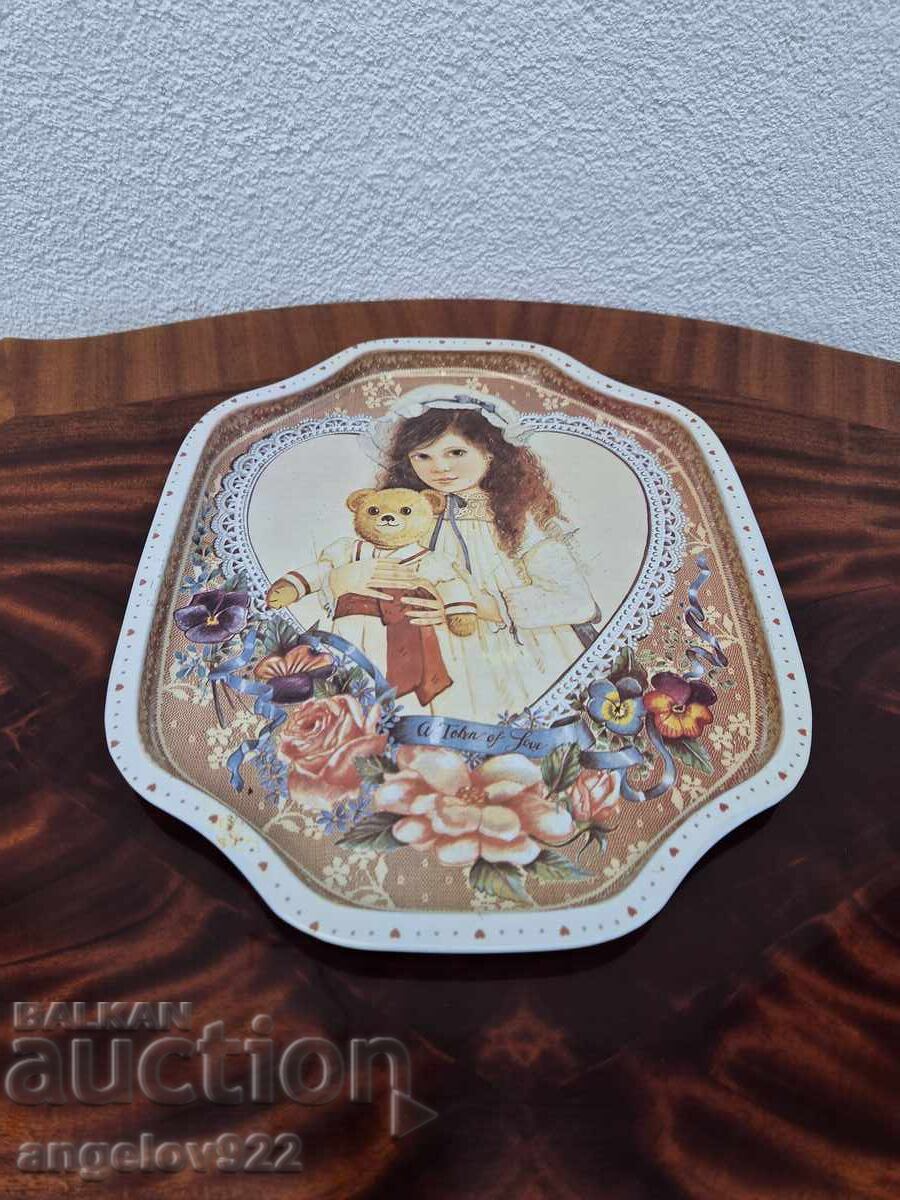 Tavă metalică vintage!!!