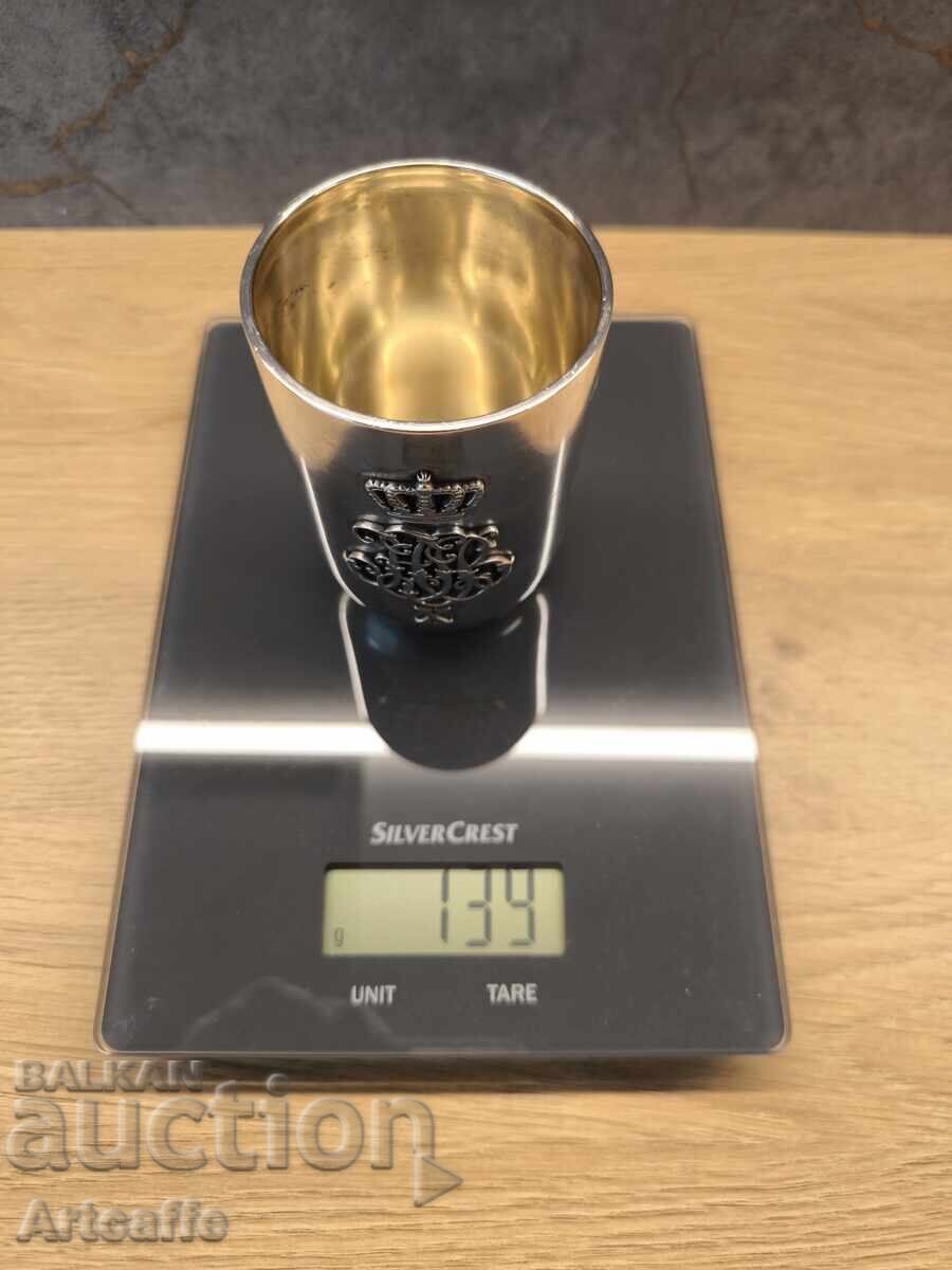 Cană unică din argint pentru ofițeri, titlul 800 - 5