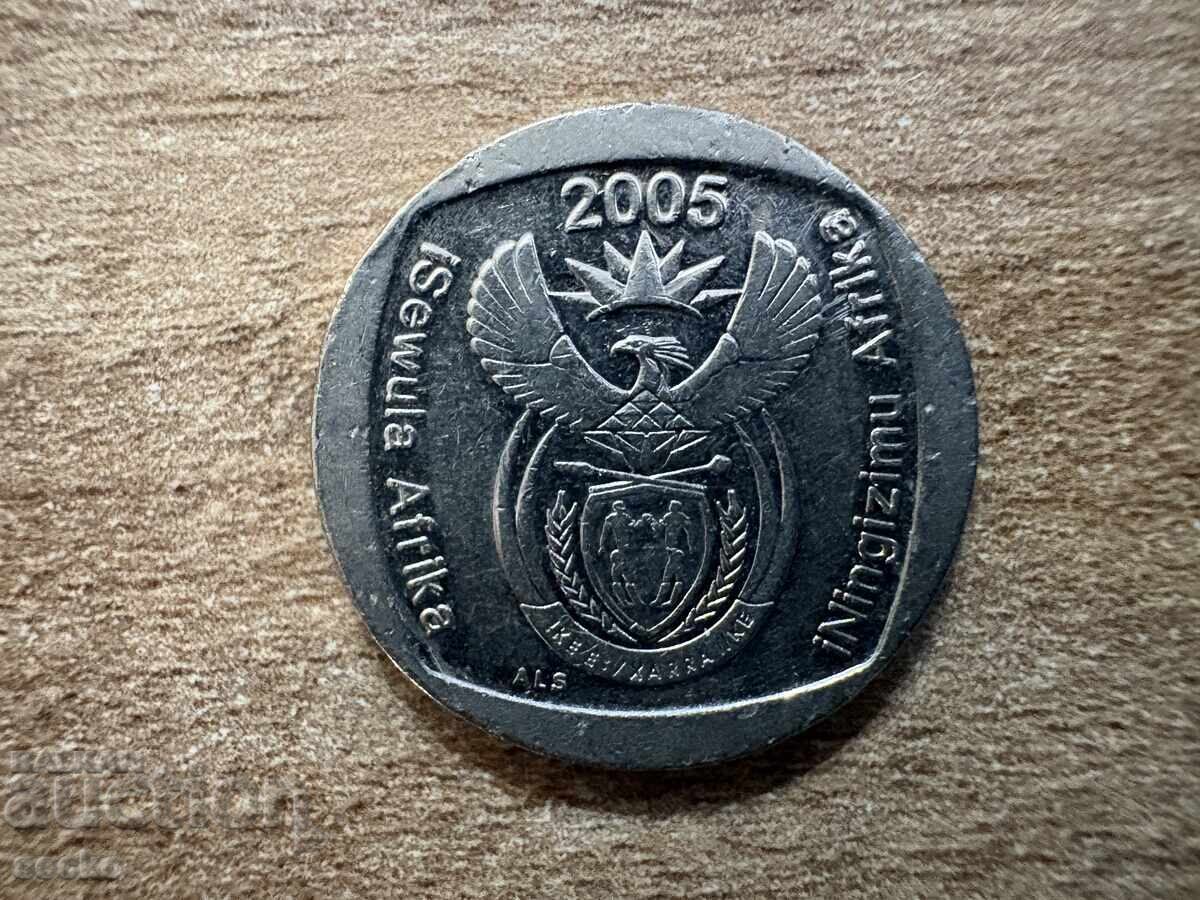 South Africa - 1 Rand (2005) with price € 0.40 | 0.78 BGN