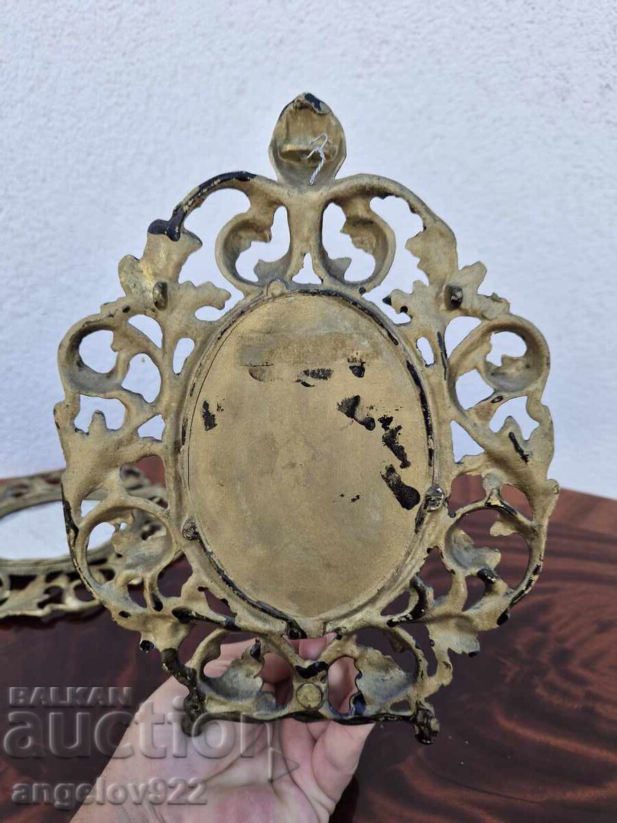 Sfeșnice-aplică vintage din bronz masiv!!! - 7 Sfeșnice-aplică vintage din bronz masiv!!! - 7
