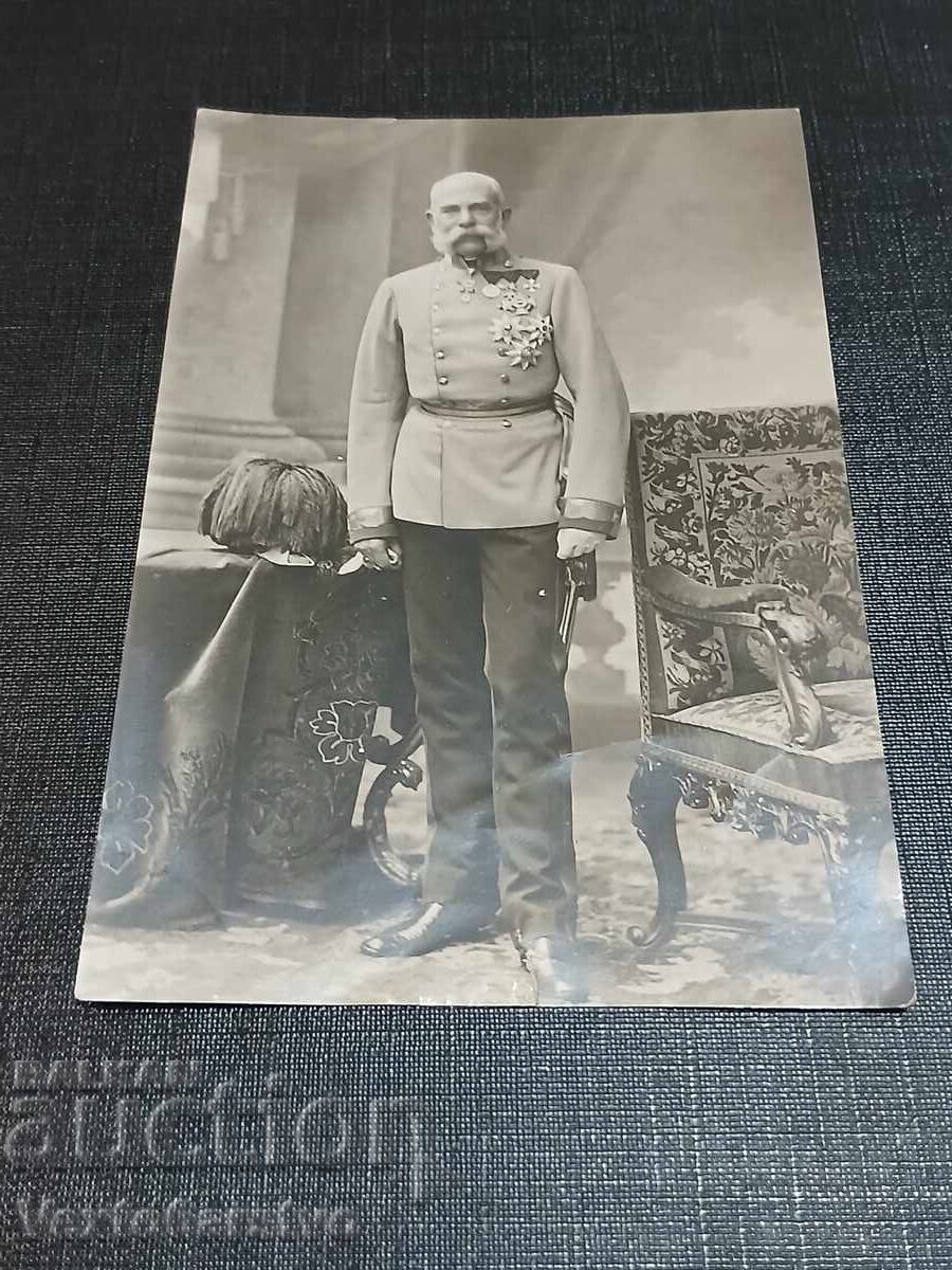 Fotografie-Poză veche-FRANZ JOSEPH I