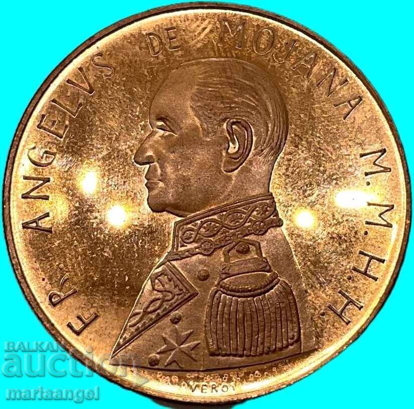 Livrarea Malta 10 grani 1981 UNC PROOF maestru Angelo di Mojana