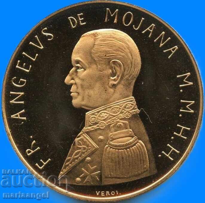 Malta 10 grani 1981 UNC PROOF maestru Angelo di Mojana - 5