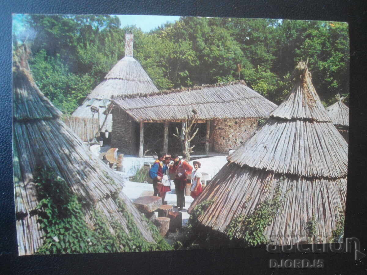 NISIPURILE DE AUR, Barul "Colibele", Carte poștală veche