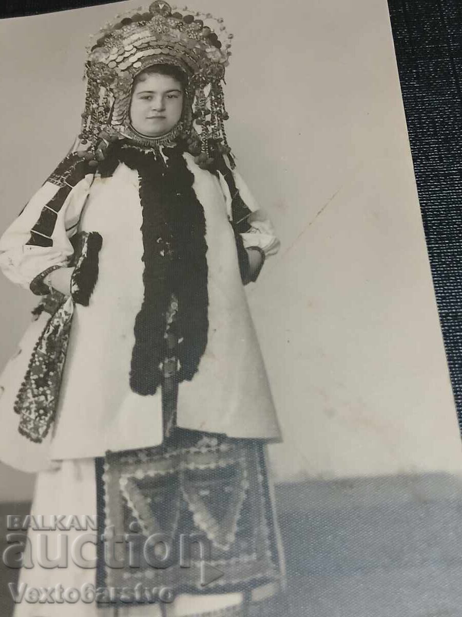 Licitație Fotografie-Poză veche-COSTUM POPULAR, BIJUTERII, ETNOGRAFIE