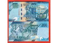 TOP PREȚ KENIA KENYA 200 Șilingi emisie 2024 NOUĂ UNC