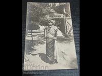 Fotografie-Poză veche-COSTUM POPULAR, BIJUTERII, ETNOGRAFIE