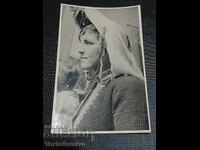 Fotografie-Poză veche-COSTUM POPULAR, BIJUTERII, ETNOGRAFIE