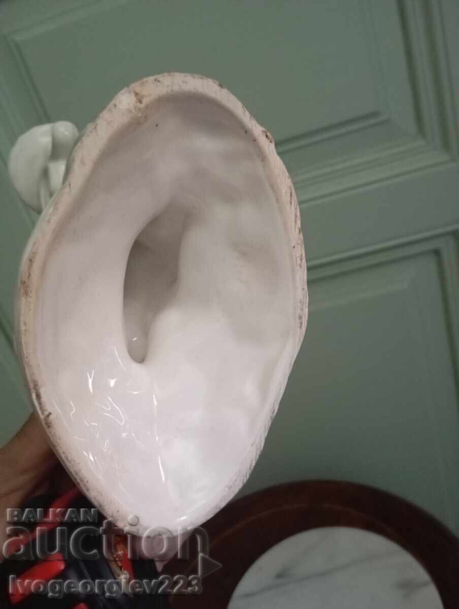 Auction  Vintage porcelain candlestick