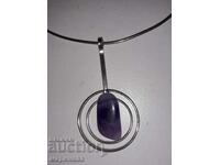 NECKLACE. CHOKER. AMETHYST