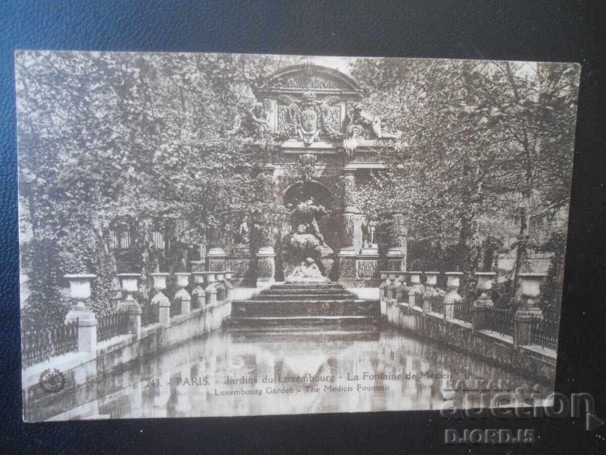 243.PARIS - Jardins du Luxembourg - La Fontajne de Medicis