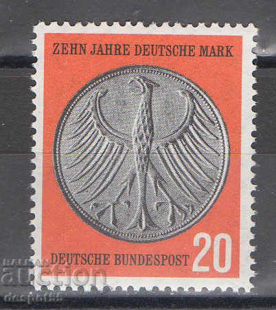 1958. Germany. Tenth anniversary of the German brand.