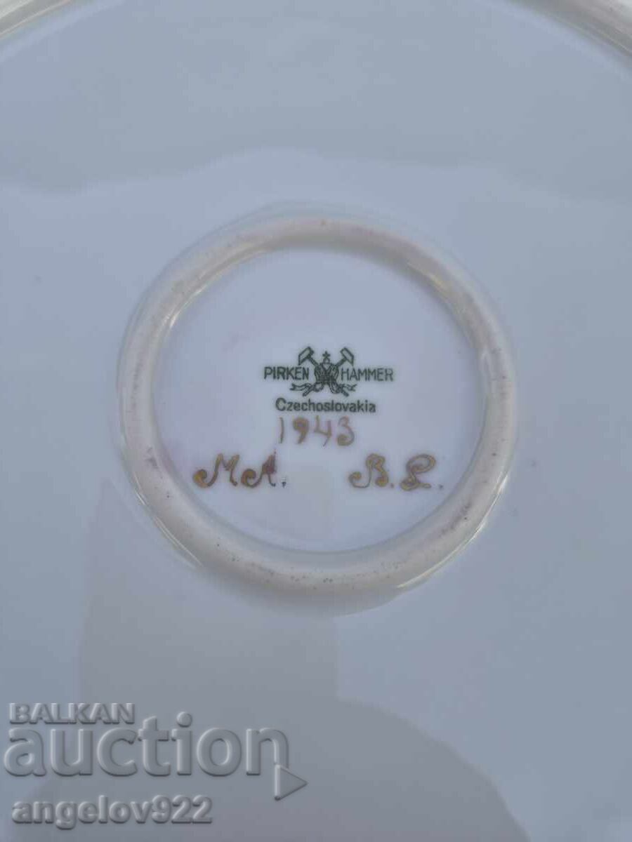 Czech porcelain platter!!! - 6