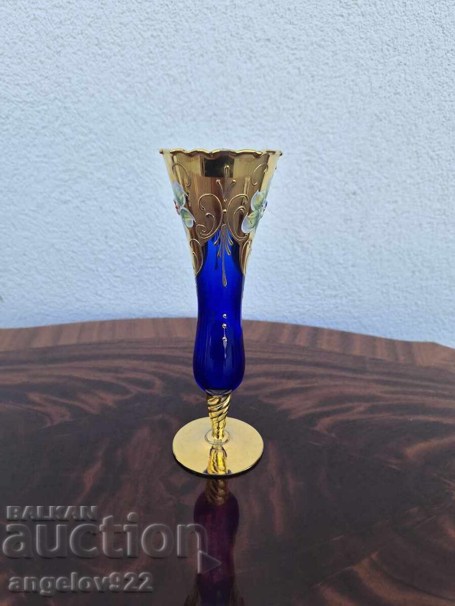 Beautiful Italian Glass Vase!!! with price € 0.01 | 0.02 BGN