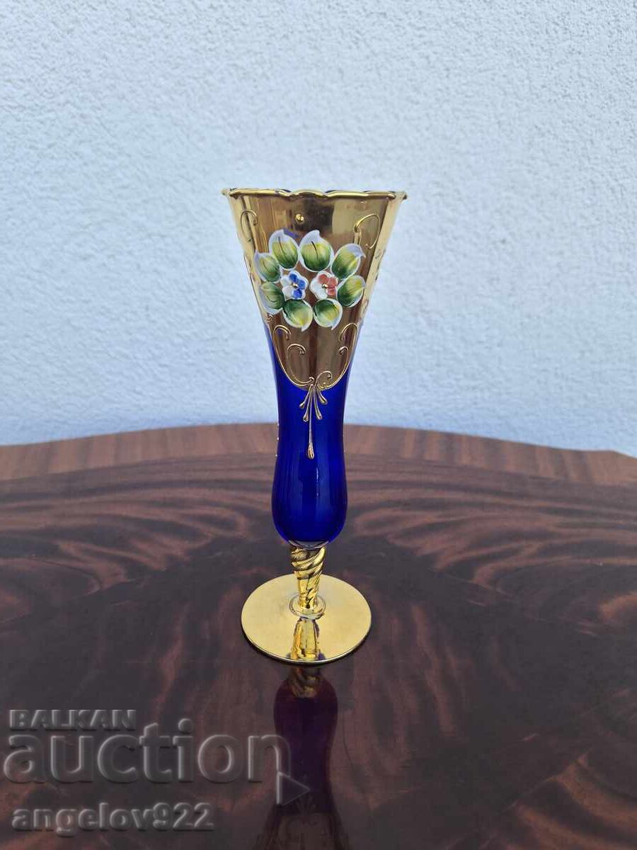 Beautiful Italian Glass Vase!!!
