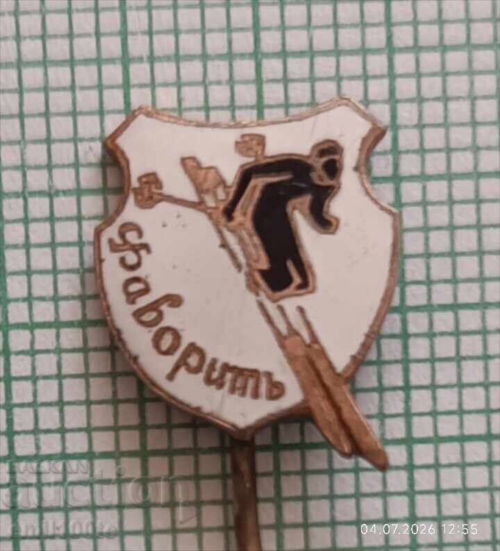 Рядка значка от царско време- Ски клуб Фаворитъ