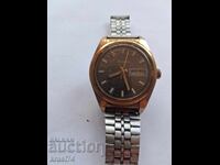 Gold plated watch