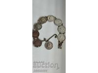 ΑΣΗΜΕΝΟ ΒΡΑΧΙΟΛΙ ΑΠΟ ΝΟΜΙΣΜΑΤΑ ΦΕΡΔΙΝΑΝΔΟΥ