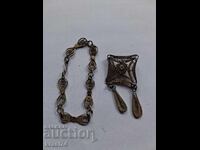 Bracelet and brooch - set