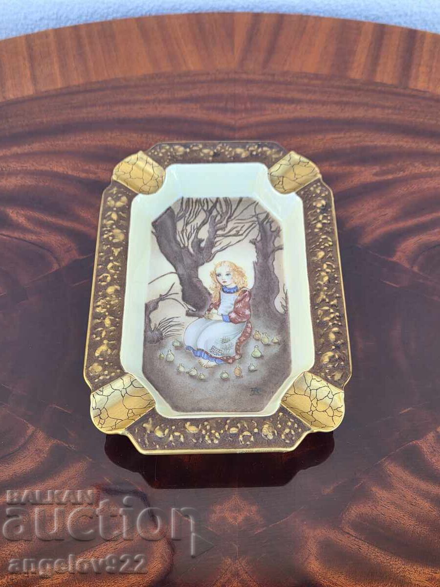 German porcelain cigar ashtray ROSENTHAL with price € 0.01 | 0.02 BGN