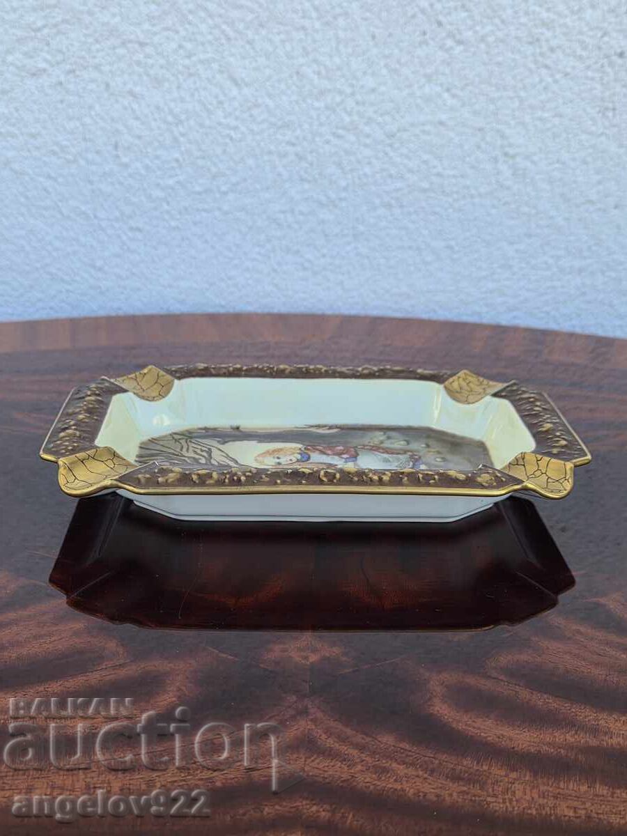 German porcelain cigar ashtray ROSENTHAL - 5