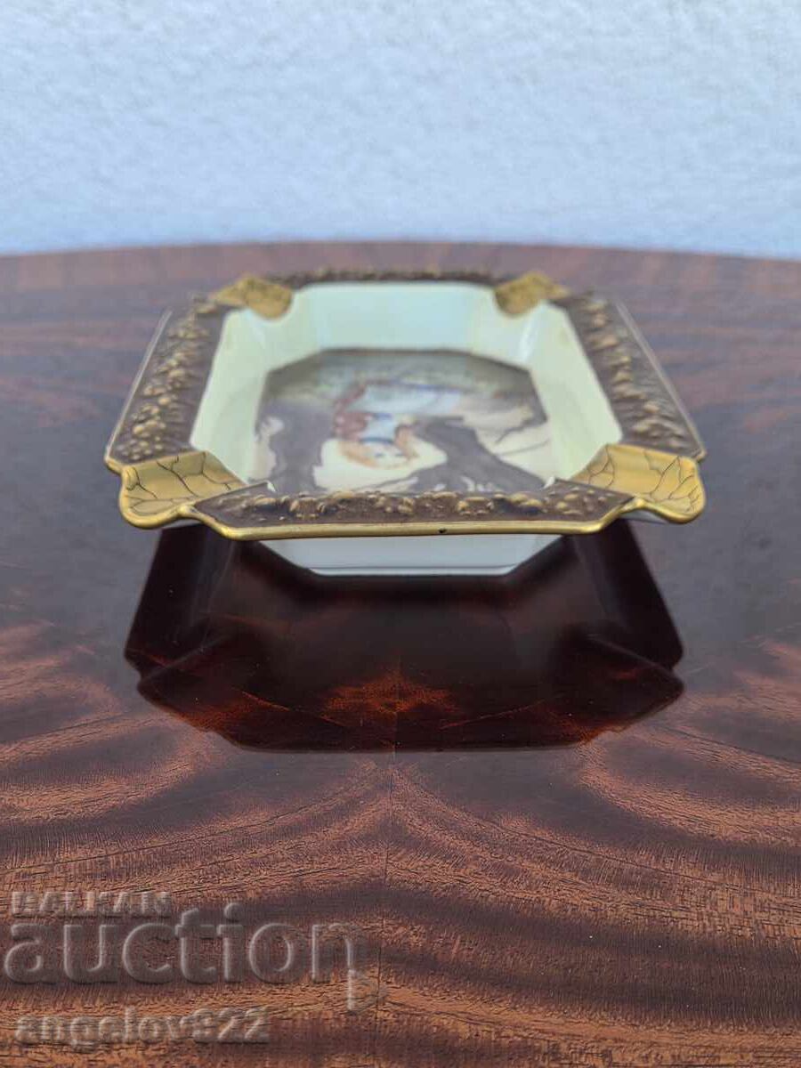 German porcelain cigar ashtray ROSENTHAL - 6
