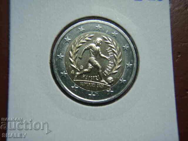 Аукцион 2 euro 2026 Slovakia "Football 1976"/Словакия/- Unc (2 евро)
