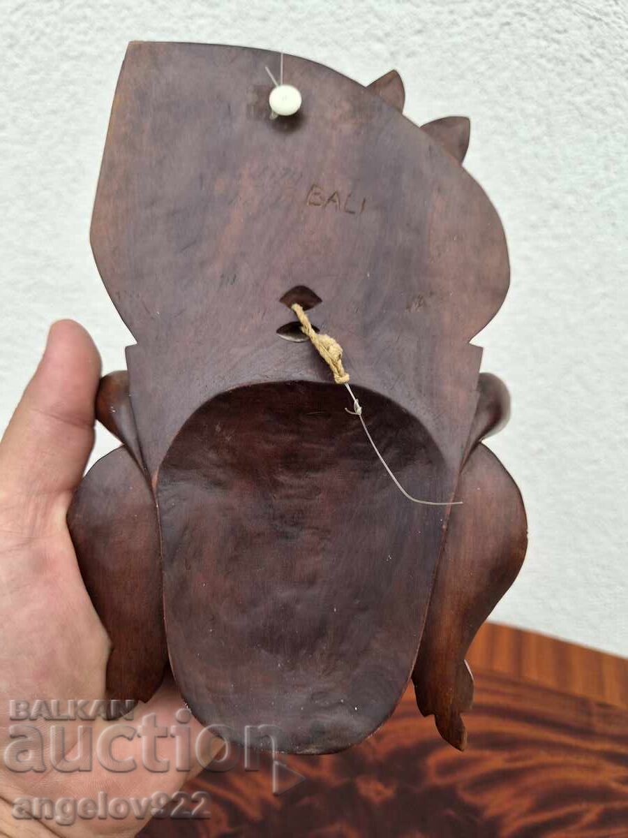 Μασίφ ξύλινη φιγούρα αγαλματίδιο από το νησί Μπαλί - 7