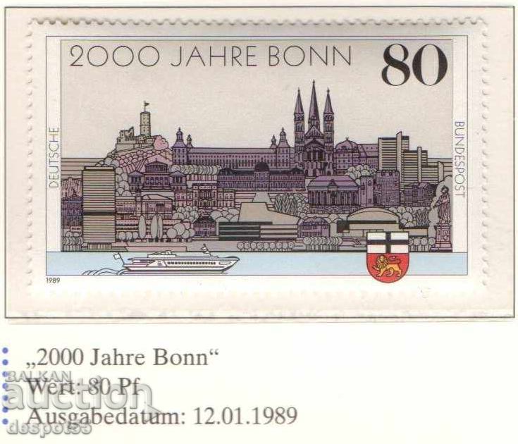 1989. Germania. 2000 de ani de la fondarea orașului Bonn