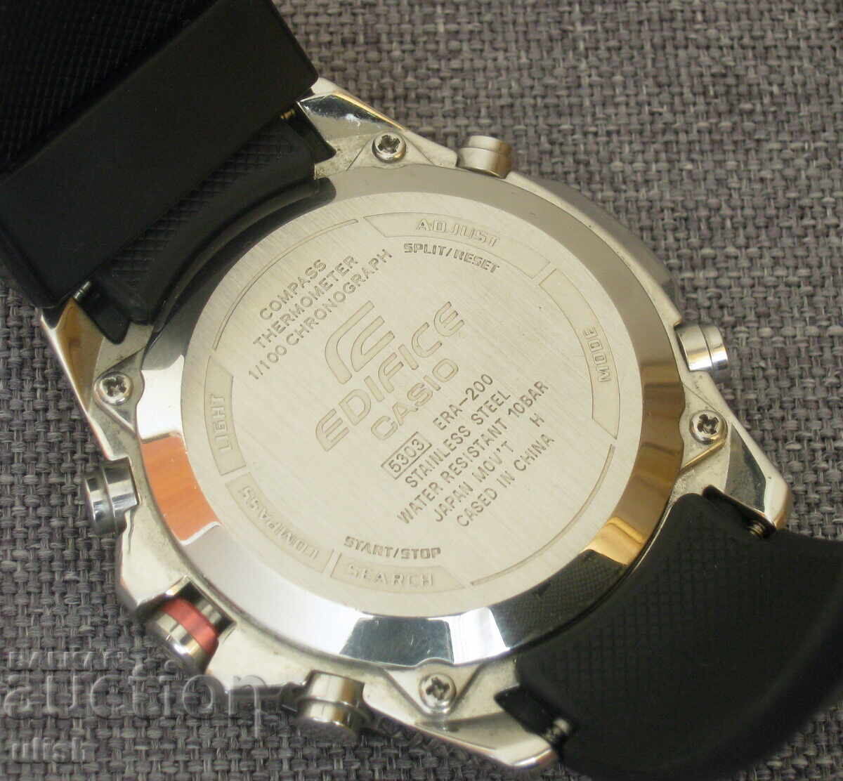 Livrarea Casio Edifice 5303 ERA 200 cu busolă și senzor dublu Livrarea Casio Edifice 5303 ERA 200 cu busolă și senzor dublu