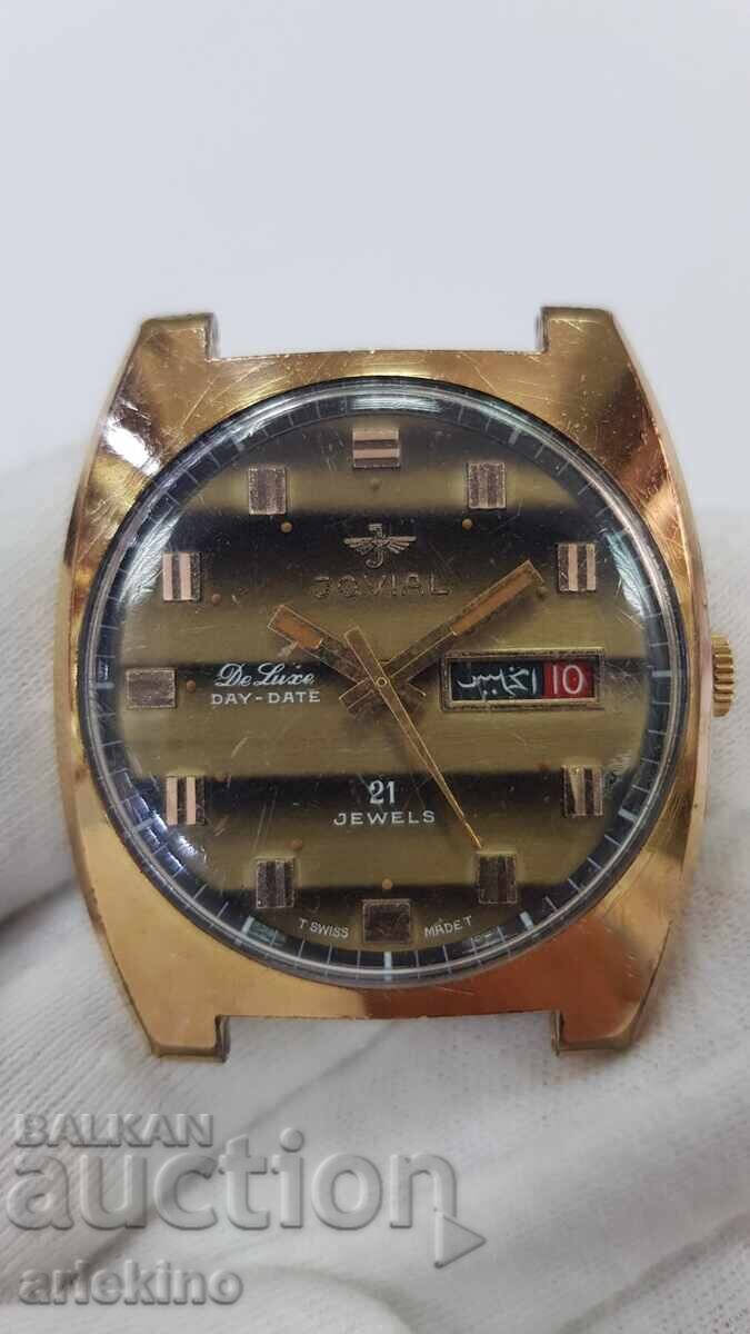 Rare SWISS Men's Watch "JOVIAL" - DE LUXE with price € 65.00 | 127.13 BGN Rare SWISS Men's Watch "JOVIAL" - DE LUXE with price € 65.00 | 127.13 BGN