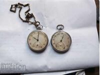 Vintage Soviet pocket watches
