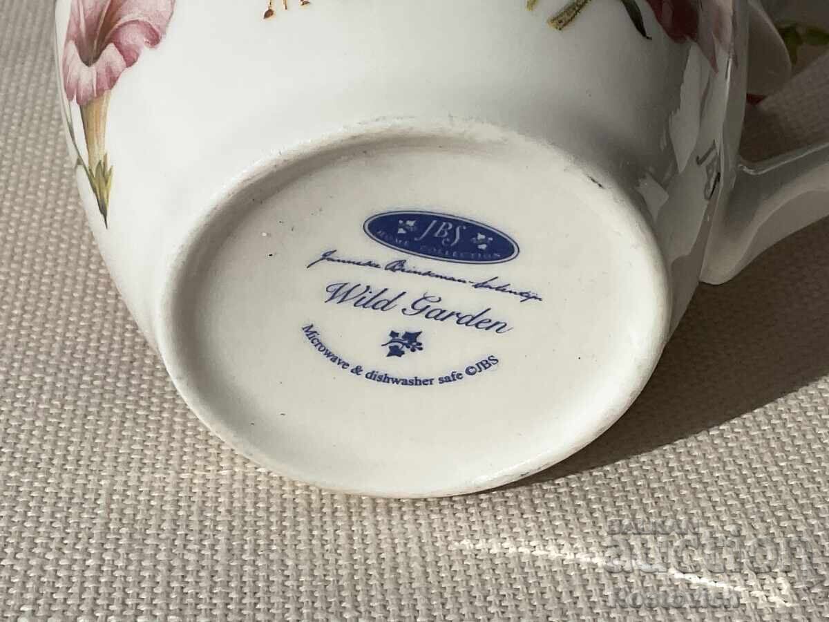 Auction  JBS "Wild Garden" porcelain mug