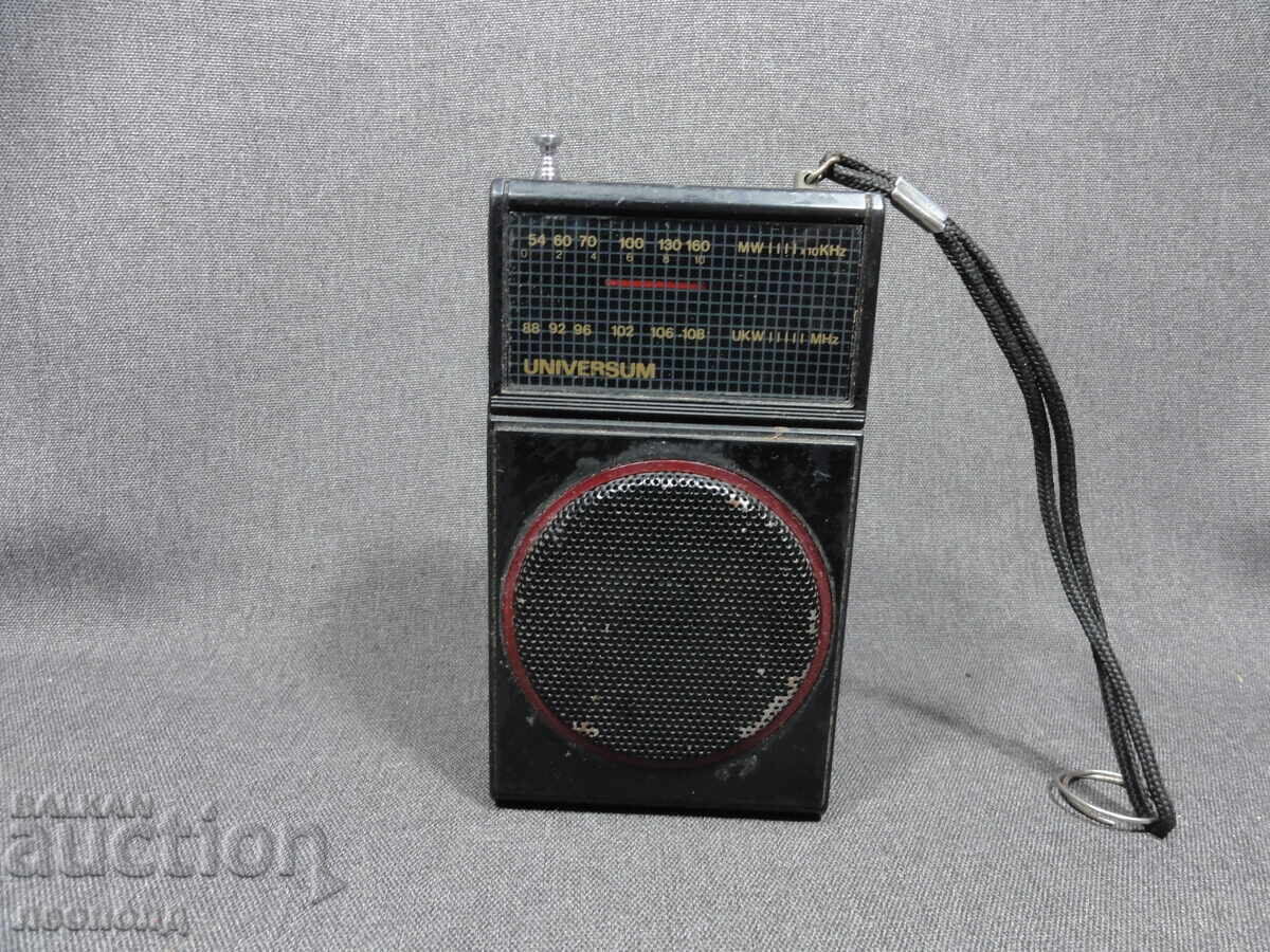 BZC OLD RETRO TRANSISTOR RADIO UNIVERSUM BZC OLD RETRO TRANSISTOR RADIO UNIVERSUM