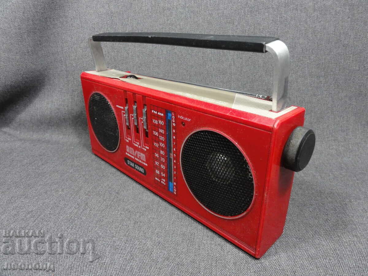 BZC STAR RETRO TRANSISTOR RADIO STAR SOUND with price € 0.01 | 0.02 BGN BZC STAR RETRO TRANSISTOR RADIO STAR SOUND with price € 0.01 | 0.02 BGN