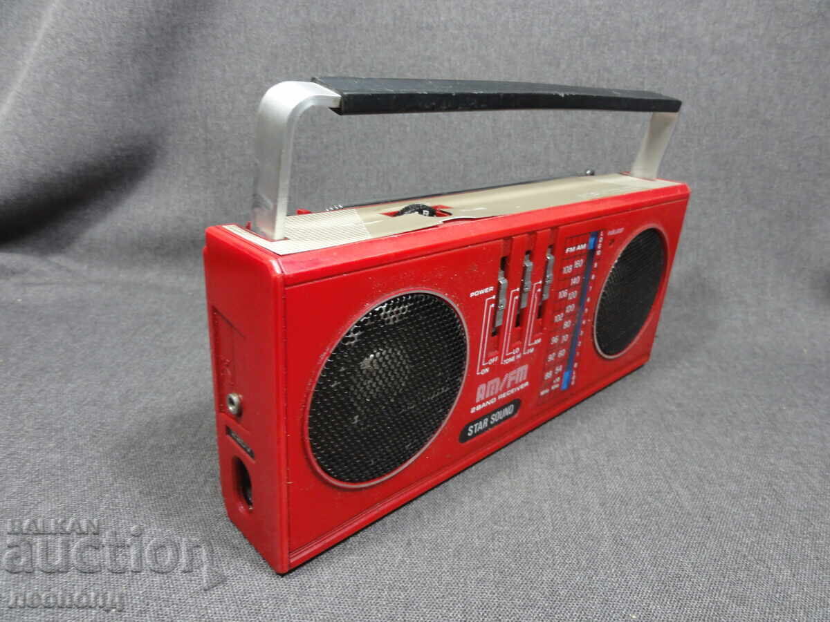 Auction BZC STAR RETRO TRANSISTOR RADIO STAR SOUND Auction BZC STAR RETRO TRANSISTOR RADIO STAR SOUND