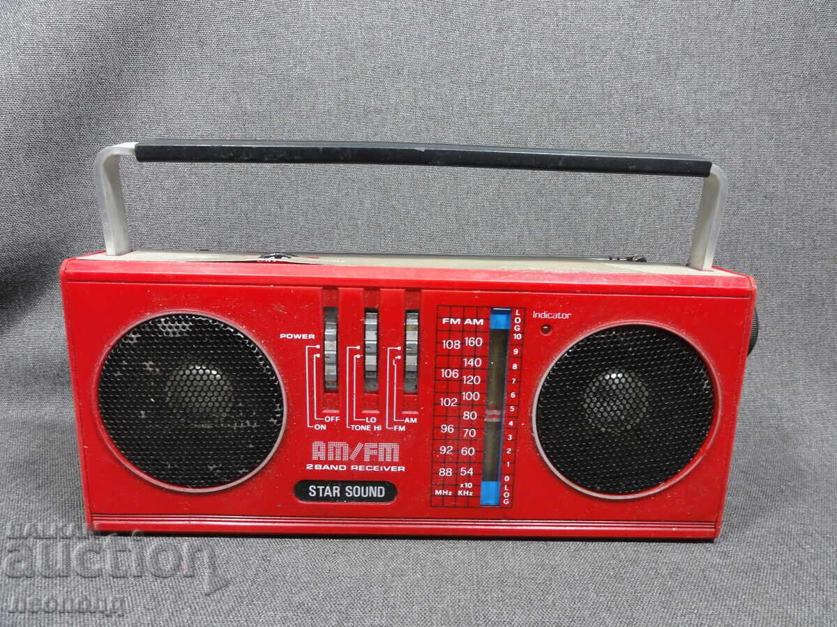 BZC STAR RETRO TRANSISTOR RADIO STAR SOUND BZC STAR RETRO TRANSISTOR RADIO STAR SOUND
