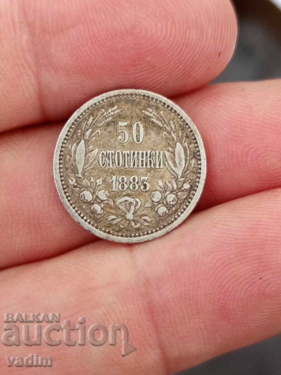 50 cents 1883