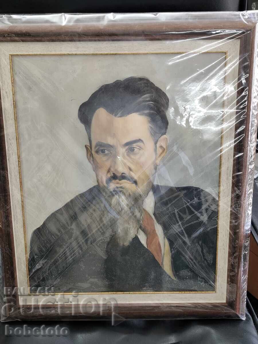 Πίνακας πορτρέτο του Ιγκόρ Κουρτσάτοφ